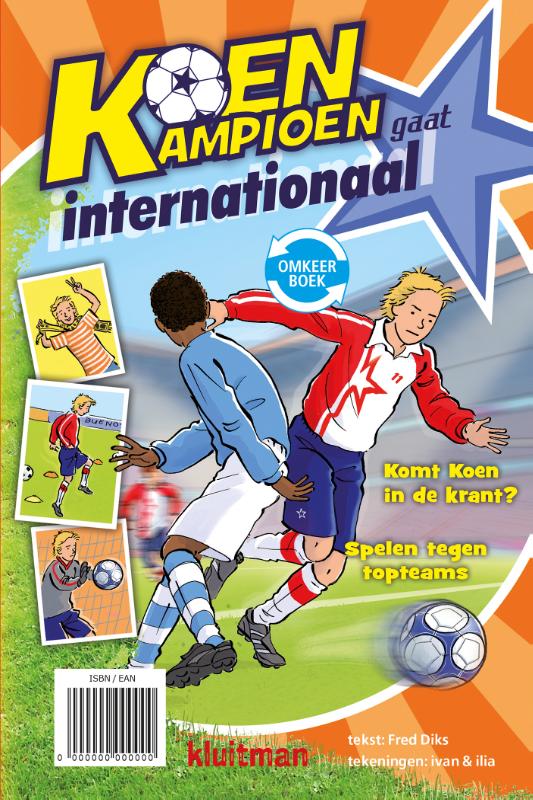Gescout! & gaat internationaal / Koen Kampioen omkeerboek achterkant