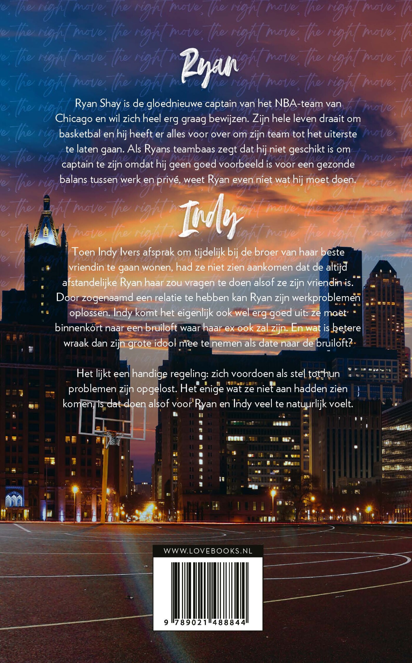 The right move / Windy city / 2 achterkant