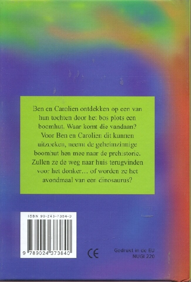 Bij de dinosaurussen / Reis door de tijd met de magische boomhut / 1 achterkant