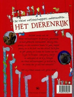 Het dierenrijk / De kleine wetenschappers onderzoeken ... achterkant