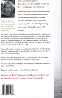 Het zwijgen van Maria Zachea achterkant
