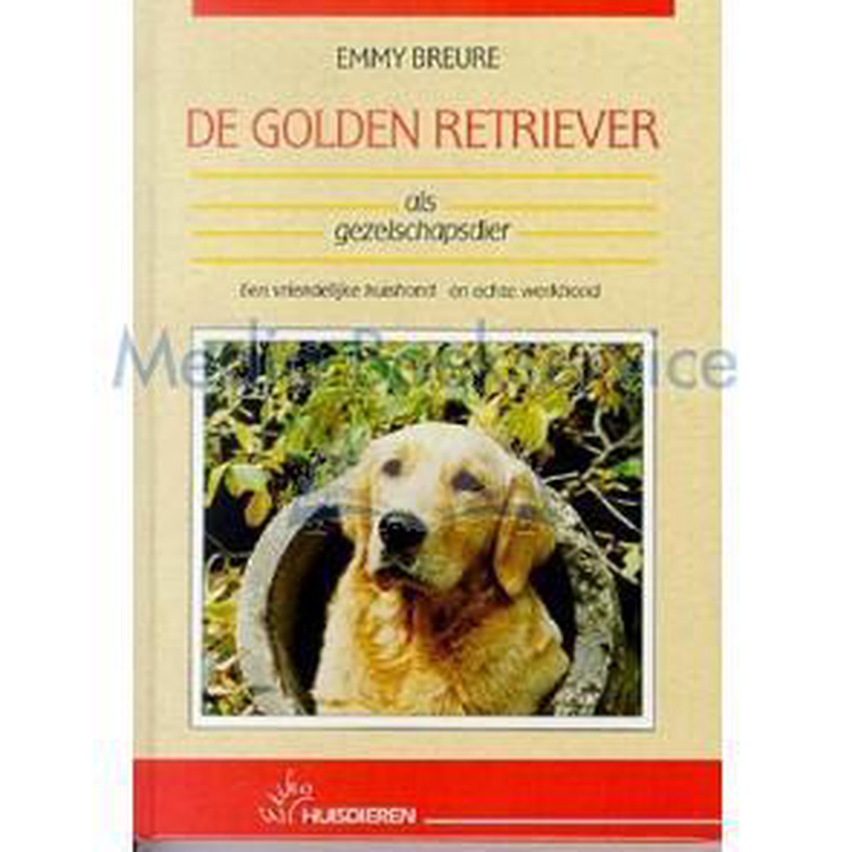 boekenbalie_9789052661162_cover Golden retriever als gezelschapsdier, de