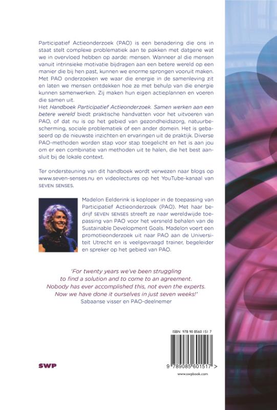 Handboek Participatief Actieonderzoek Handboek Participatief Actieonderzoek achterkant