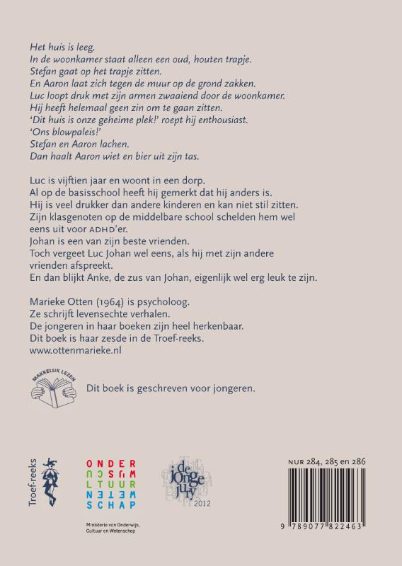 Alle dagen druk / Troef-reeks Alle dagen druk / Troef-reeks achterkant