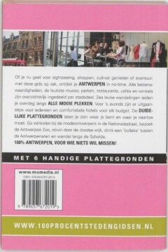 100% Antwerpen / 100% stedengidsen achterkant