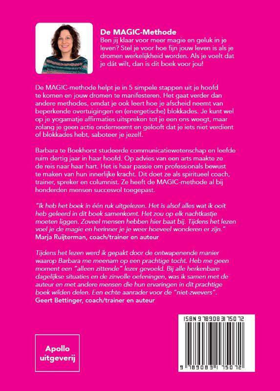 De MAGIC methode achterkant