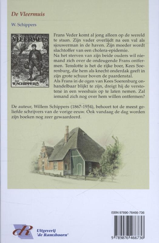 De vleermuis achterkant