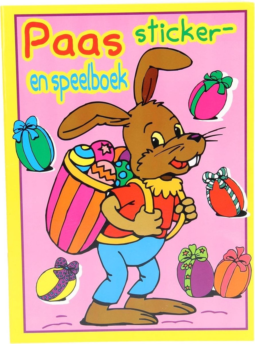 Paas Sticker- en Speelboek