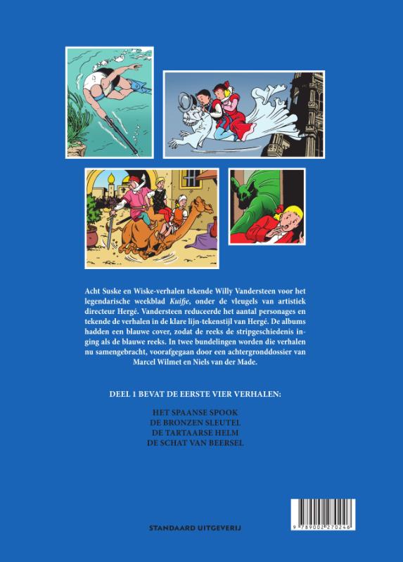 De avonturen van Suske en Wiske / Suske en Wiske klassiek Blauwe reeks / 1 achterkant
