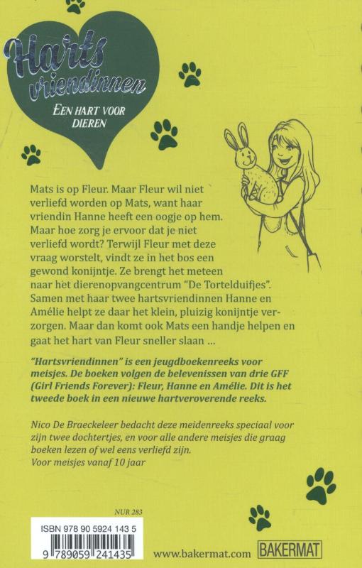 Een hart voor dieren / Hartsvriendinnen achterkant