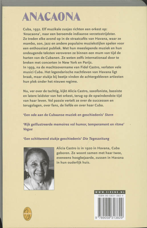 Anacaona / Sirene achterkant