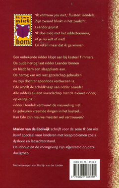 Het geheim van ridder Leander / Ik ben niet bom! achterkant