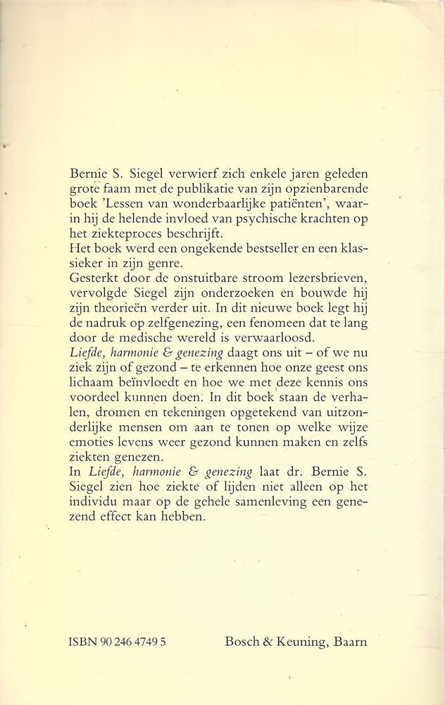 Liefde, harmonie & genezing achterkant