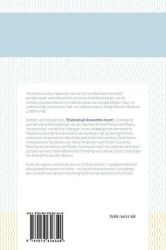 Stralend wil ik woorden baren / Studia Germanica Gandensia Libri – Spieghel Historiael / 0 achterkant