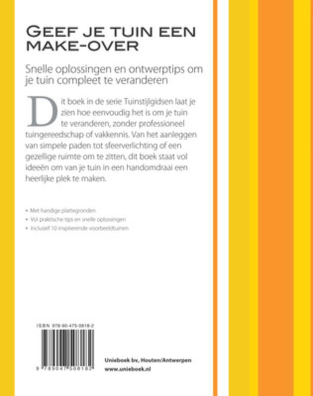Tuinstijlgidsen Geef je tuin een make-over / Tuinstijlgidsen achterkant