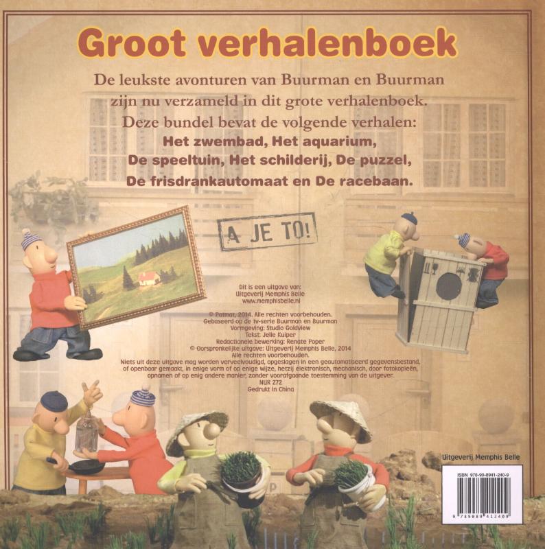 Groot verhalenboek Buurman en buurman achterkant