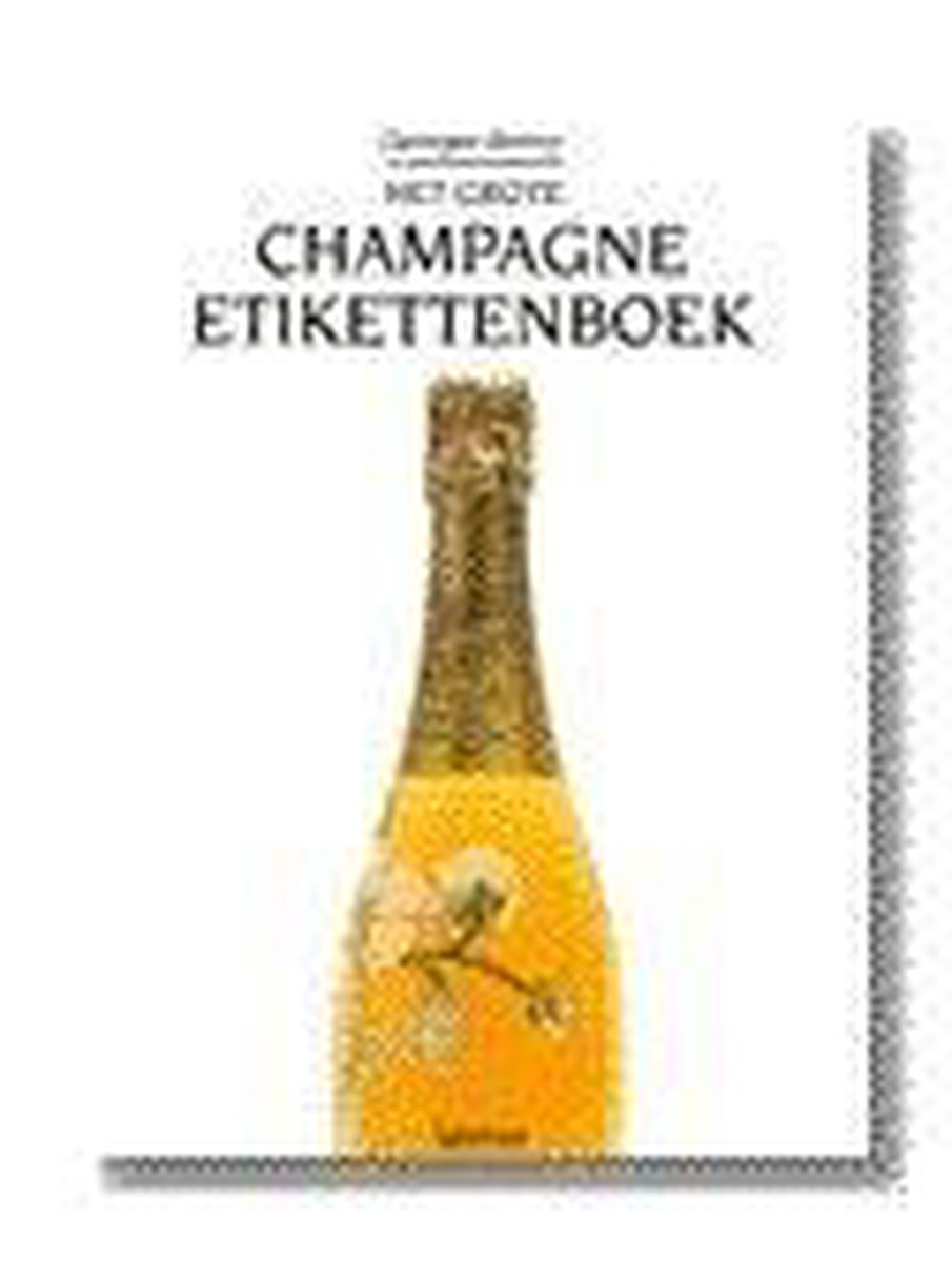 Grote champagne-etikettenboek, het