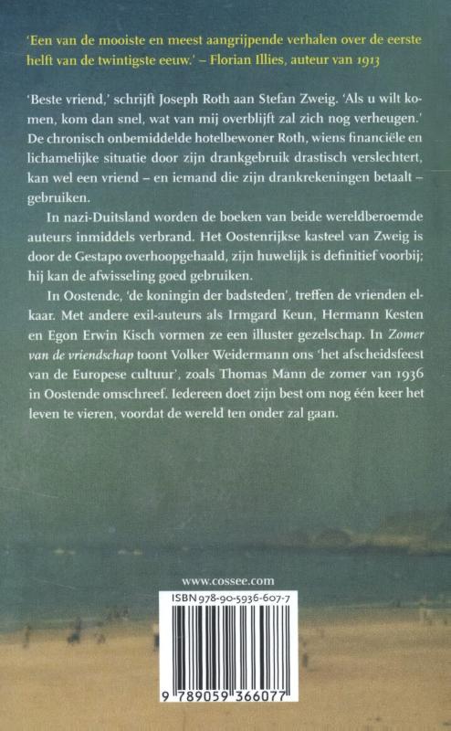 Zomer van de vriendschap achterkant