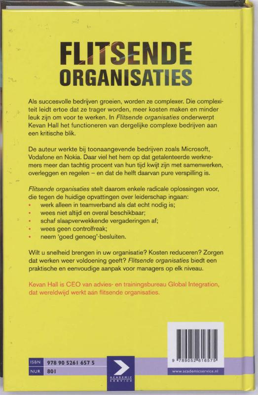 Flitsende Organisaties achterkant