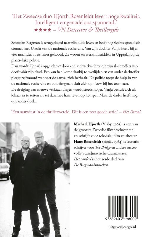 Het oordeel / De Bergmankronieken achterkant