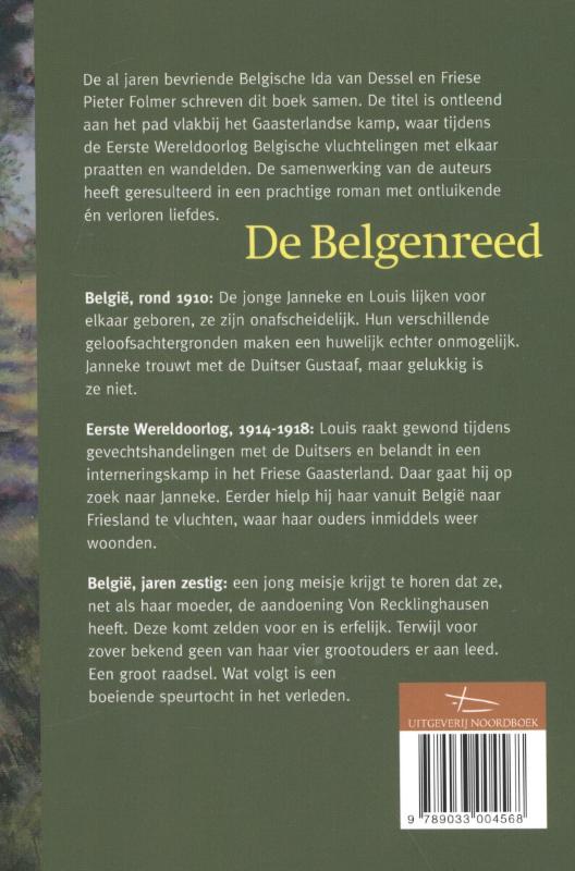 De Belgenreed achterkant