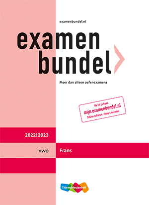 Examenbundel vwo Frans 2022/2023