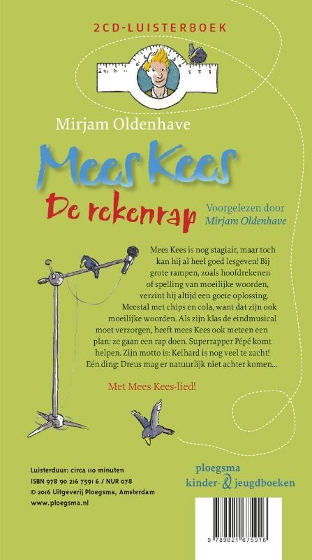 De rekenrap / Mees Kees achterkant