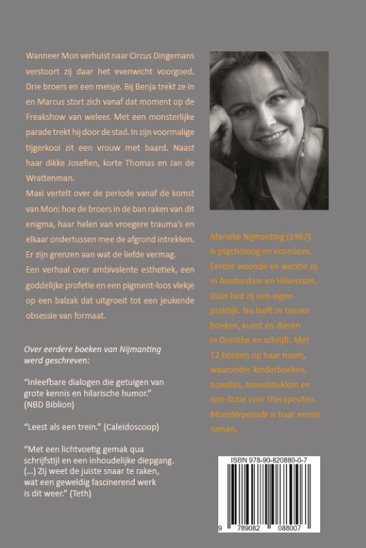 Monsterparade achterkant