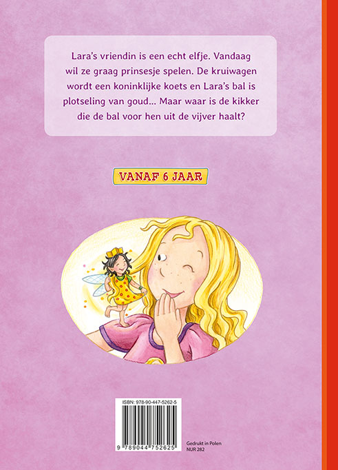 Dol op lezen! Prinses Lara en het elfje achterkant