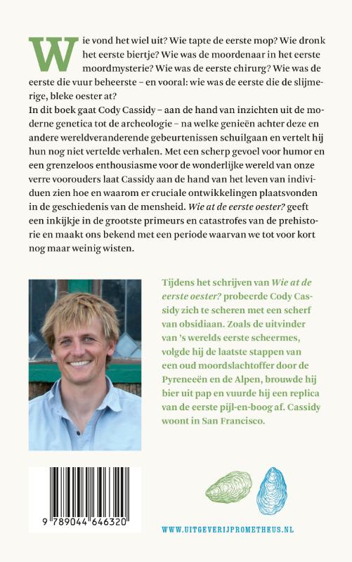 Wie at de eerste oester? achterkant