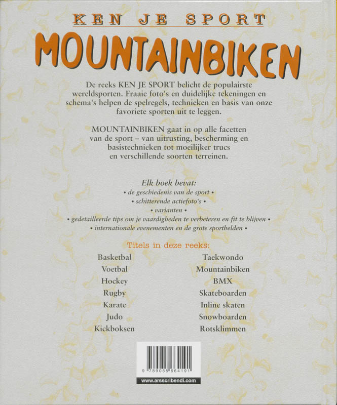 Mountainbiken / Ken je sport achterkant