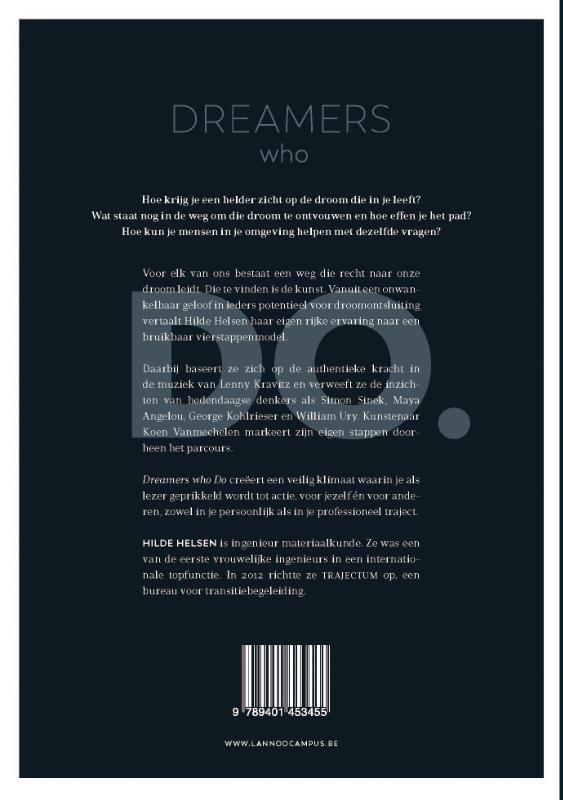 Dreamers who do achterkant