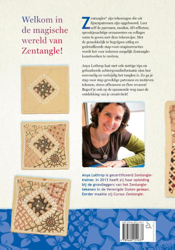 Werkboek Zentangle achterkant