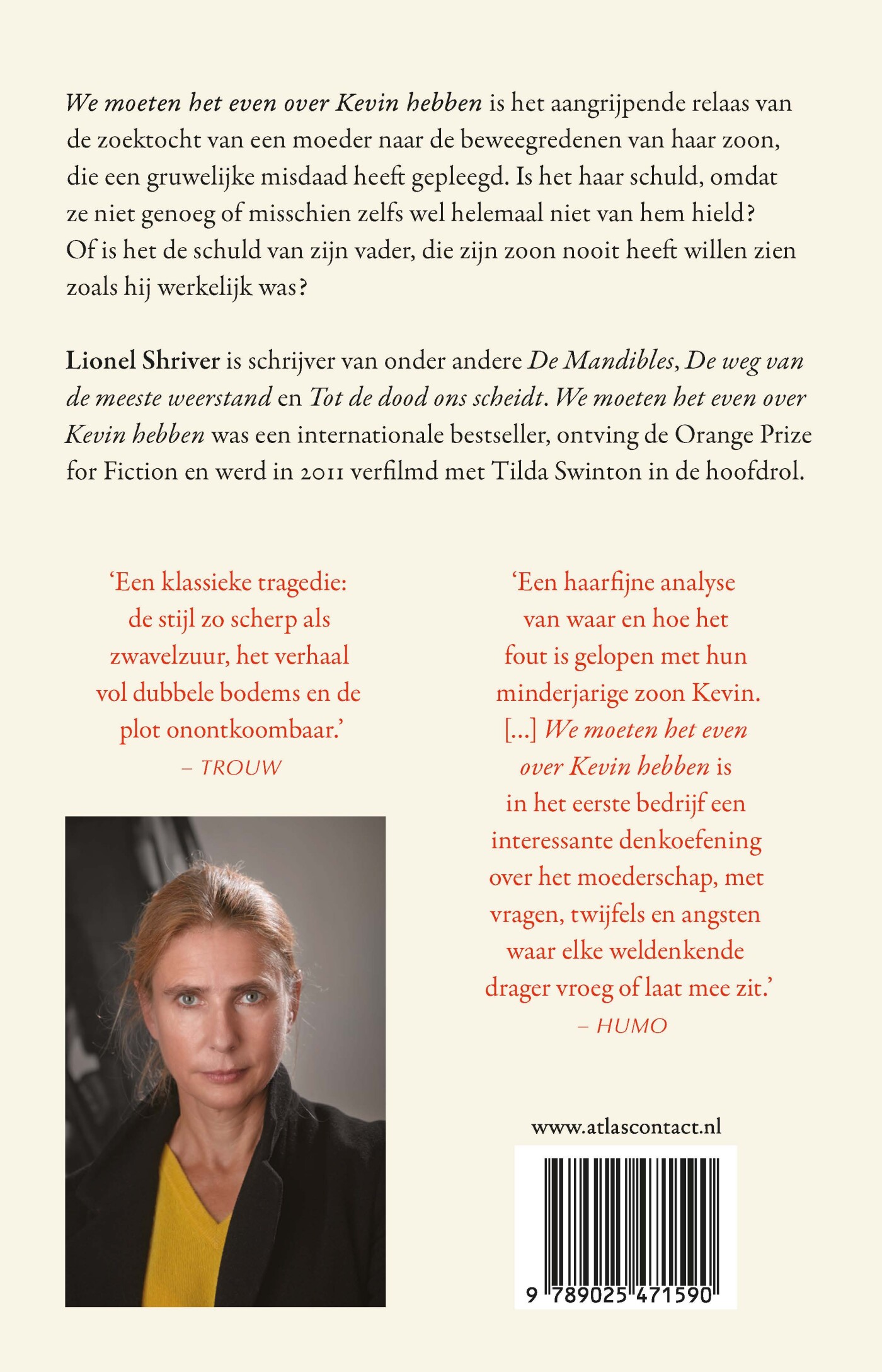 We moeten het even over Kevin hebben achterkant