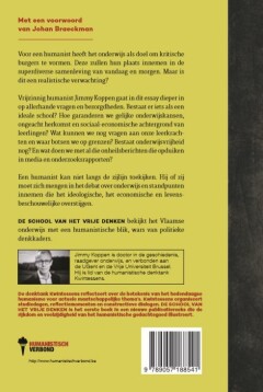 De school van het vrije denken / Kwintessens / 1 achterkant