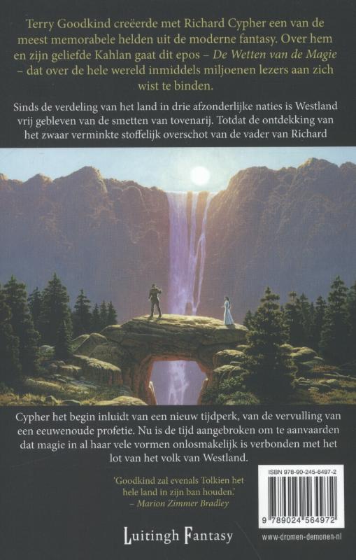 Het zwaard van de waarheid / De Wetten van de Magie / 1 achterkant