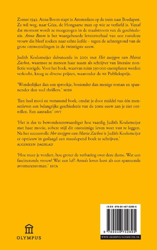 Anna Boom Anna Boom achterkant