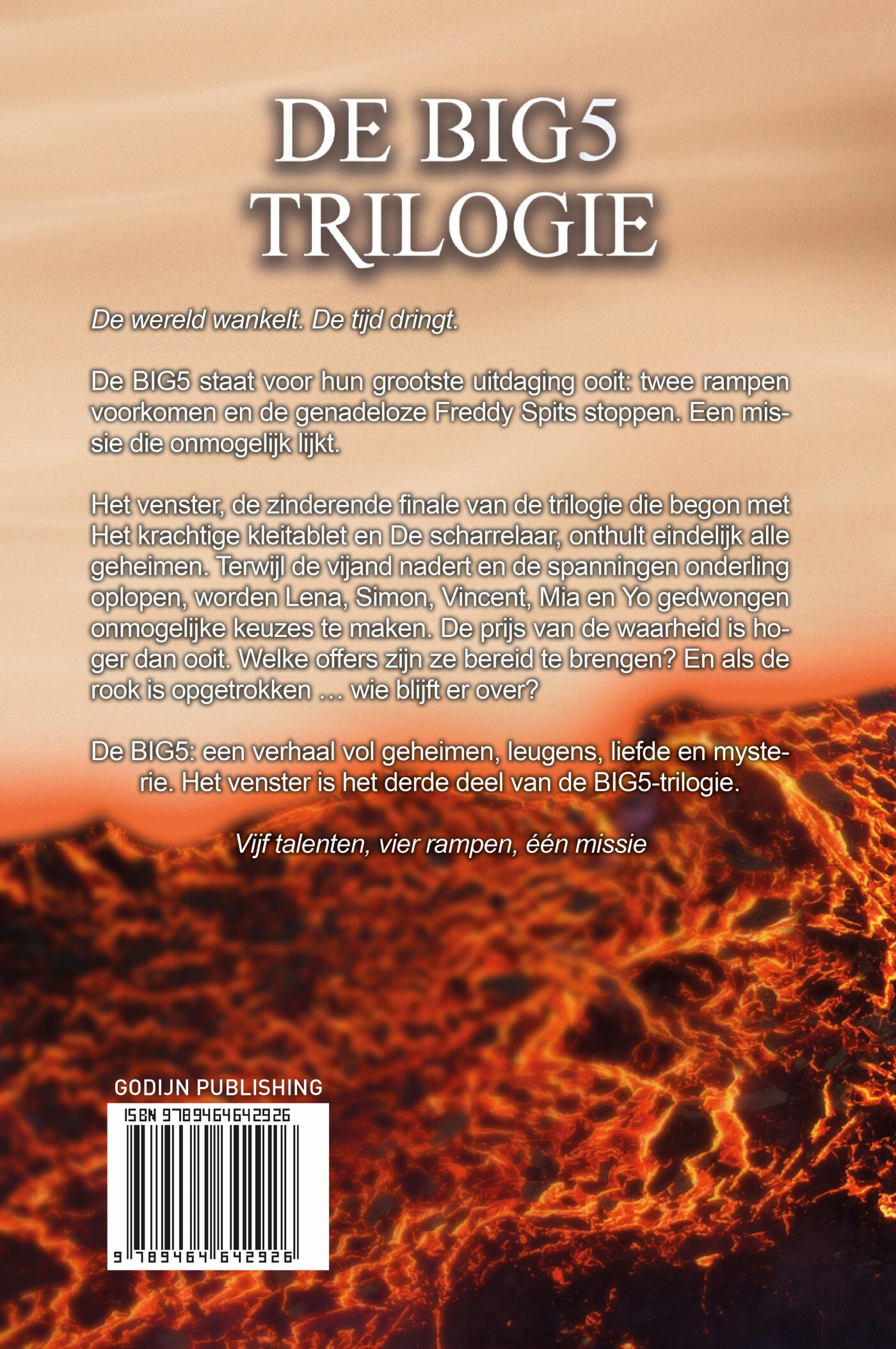 Het venster / De Big Five / 3 achterkant