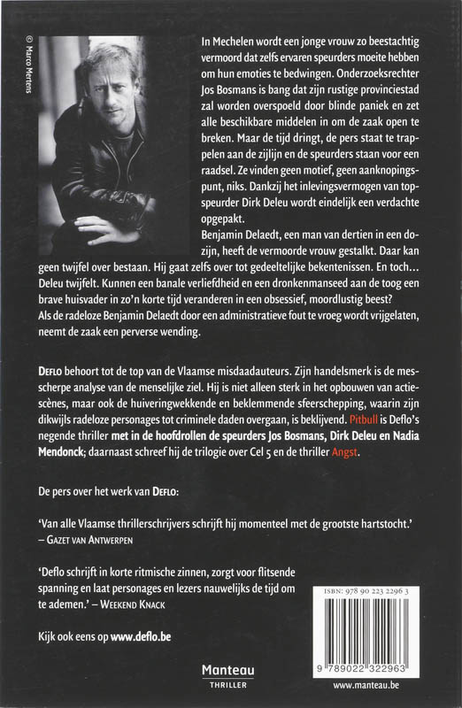 Pitbull / Dirk Deleu / 9 Pitbull / Dirk Deleu / 9 achterkant