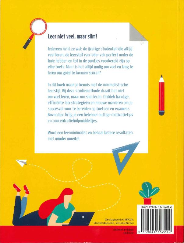 Slimmer studeren Slimmer studeren achterkant