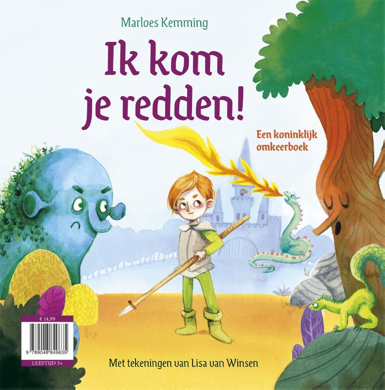 Ik kom je redden! achterkant