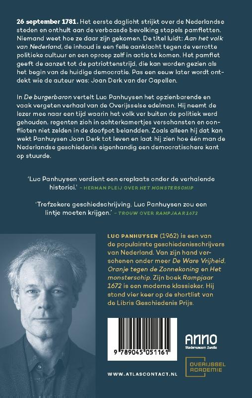 De Burgerbaron achterkant