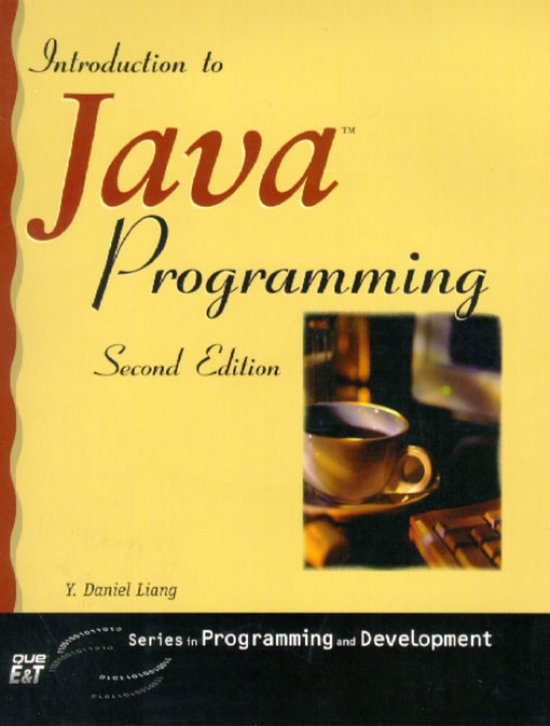 Introduction to Java Programming, 2nd Edition