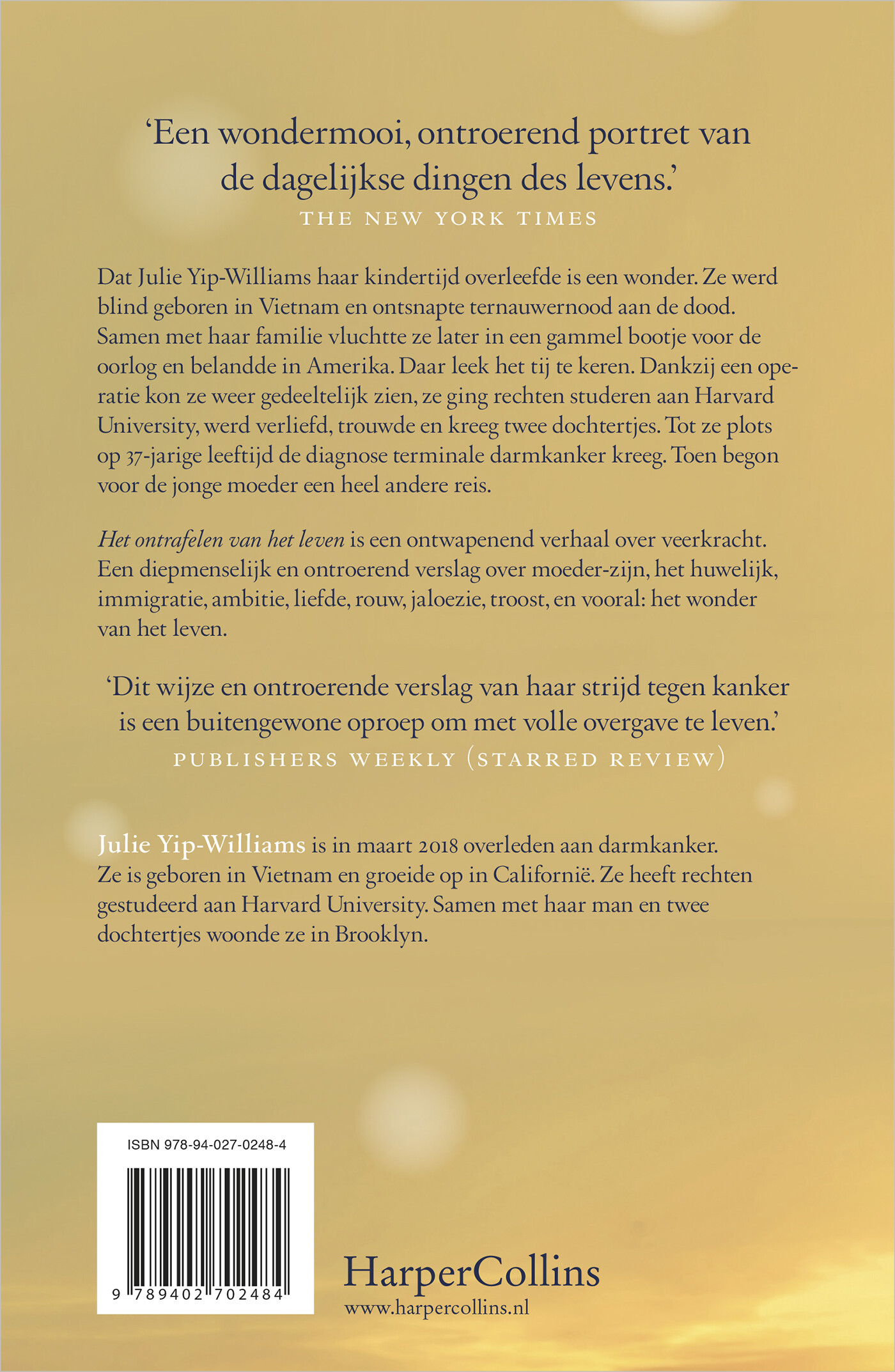 Het ontrafelen van het leven achterkant