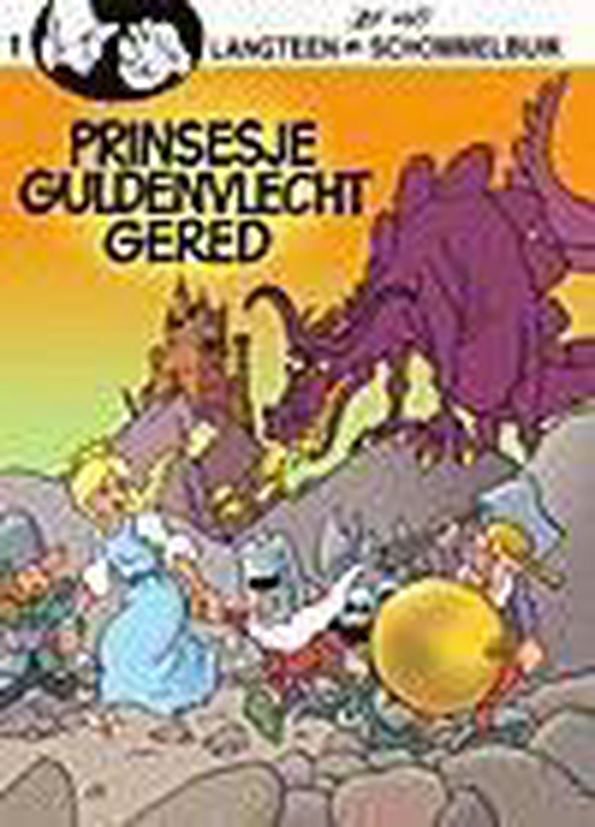 Jef Nys Prinsesje Guldenvlecht Gered / Langteen En Schommelbuik / 1