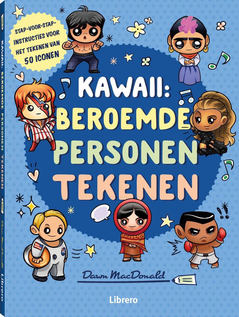 Kawaii: beroemde personen tekenen