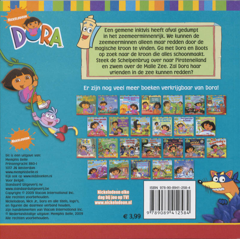 Dora redt de zeemeermin / Dora / 26 achterkant