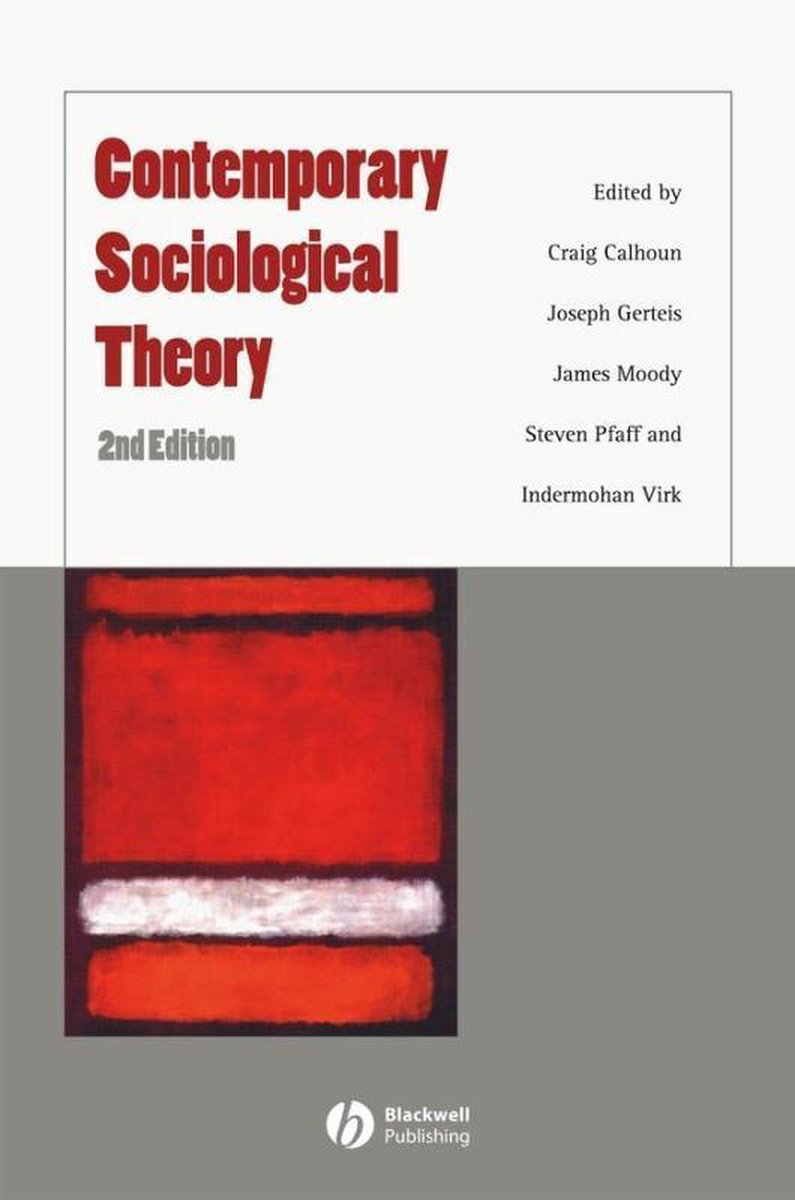 Contemporary Sociological Theory