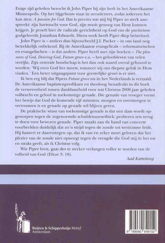 Toekomstige genade achterkant