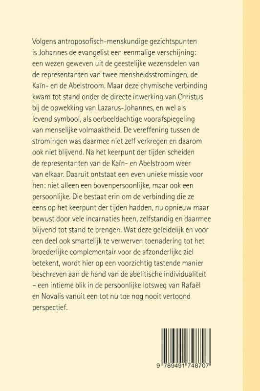 De Johannes-individualiteit achterkant